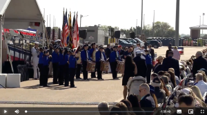USS Harvey Barnum Commissioning